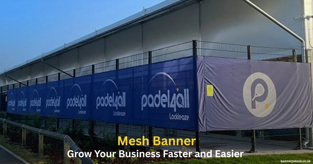 Mesh Banner Printing Custom PVC and Vinyl Mesh Banners for Outdoor Advertising